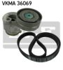 SKF VKMA 36069 V-Ribbed Belt Set